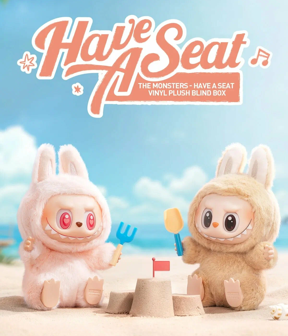 Монстр LABUBU DUODUO 2-го поколения THE MONSTERS - Have a Seat