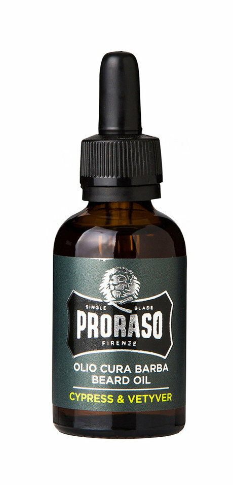 PRORASO Cypress & Vetyver Масло для бороды муж, 30 мл