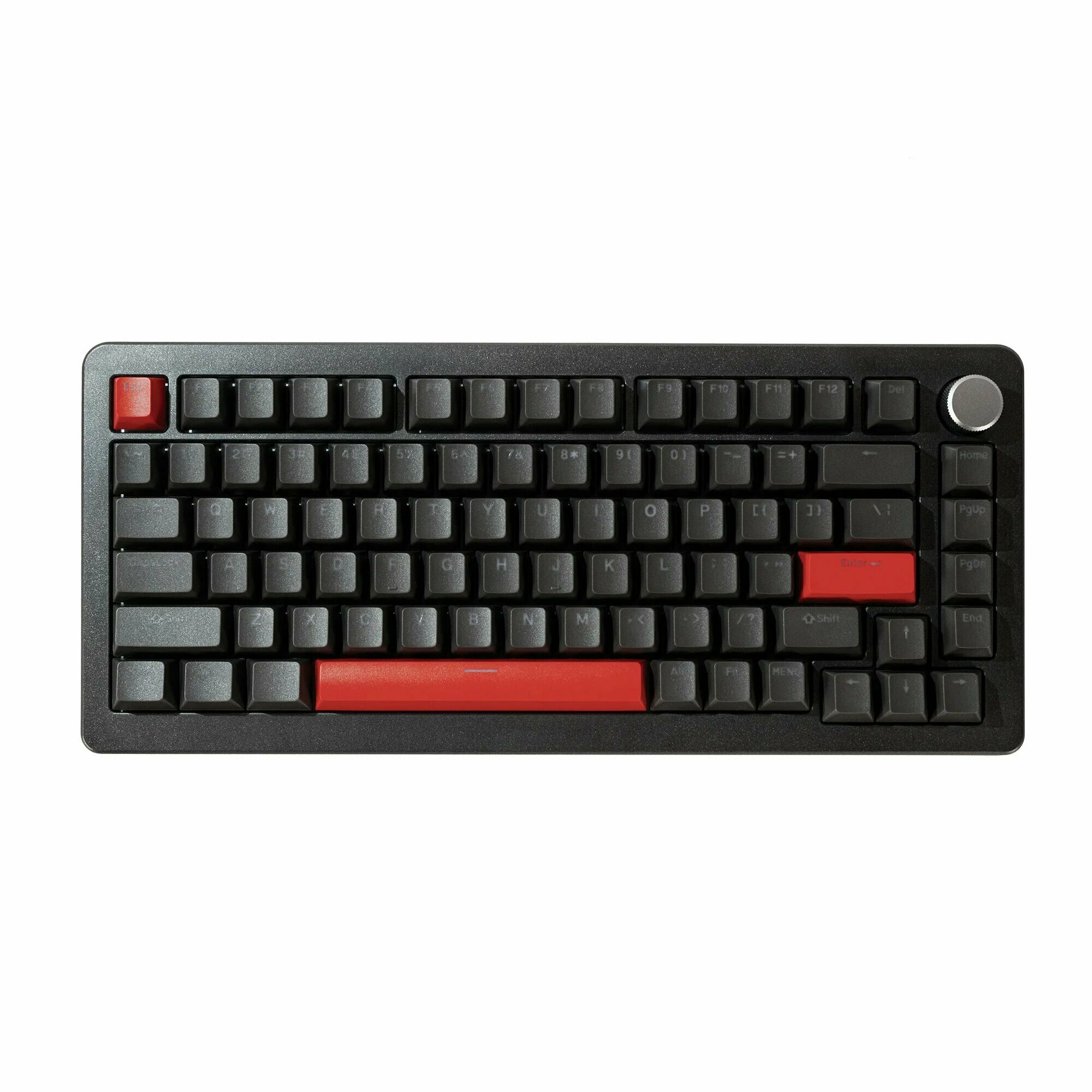Механическая клавиатура DrunkDeer A75 Pro Black, магнитная ось, проводная, 82 ключа