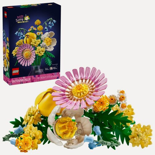 Изображение товара Конструктор LEGO Botanical Миниатюрный солнечный букет 10347, 373 детали, от 18 лет