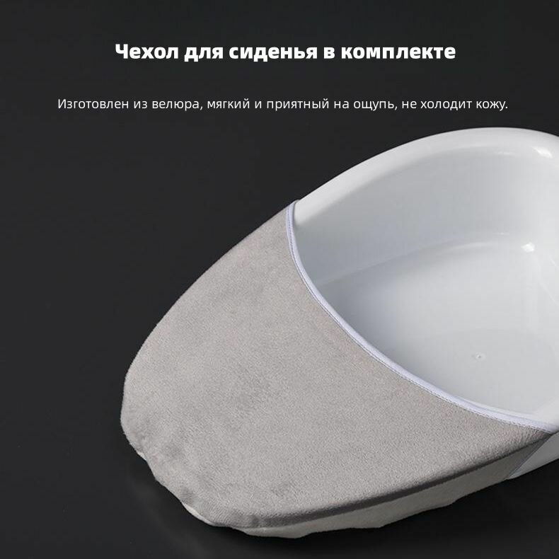 Картинки Судно медицинское полимерное подкладное для лежачих больных после операции, кала и мочеприемник