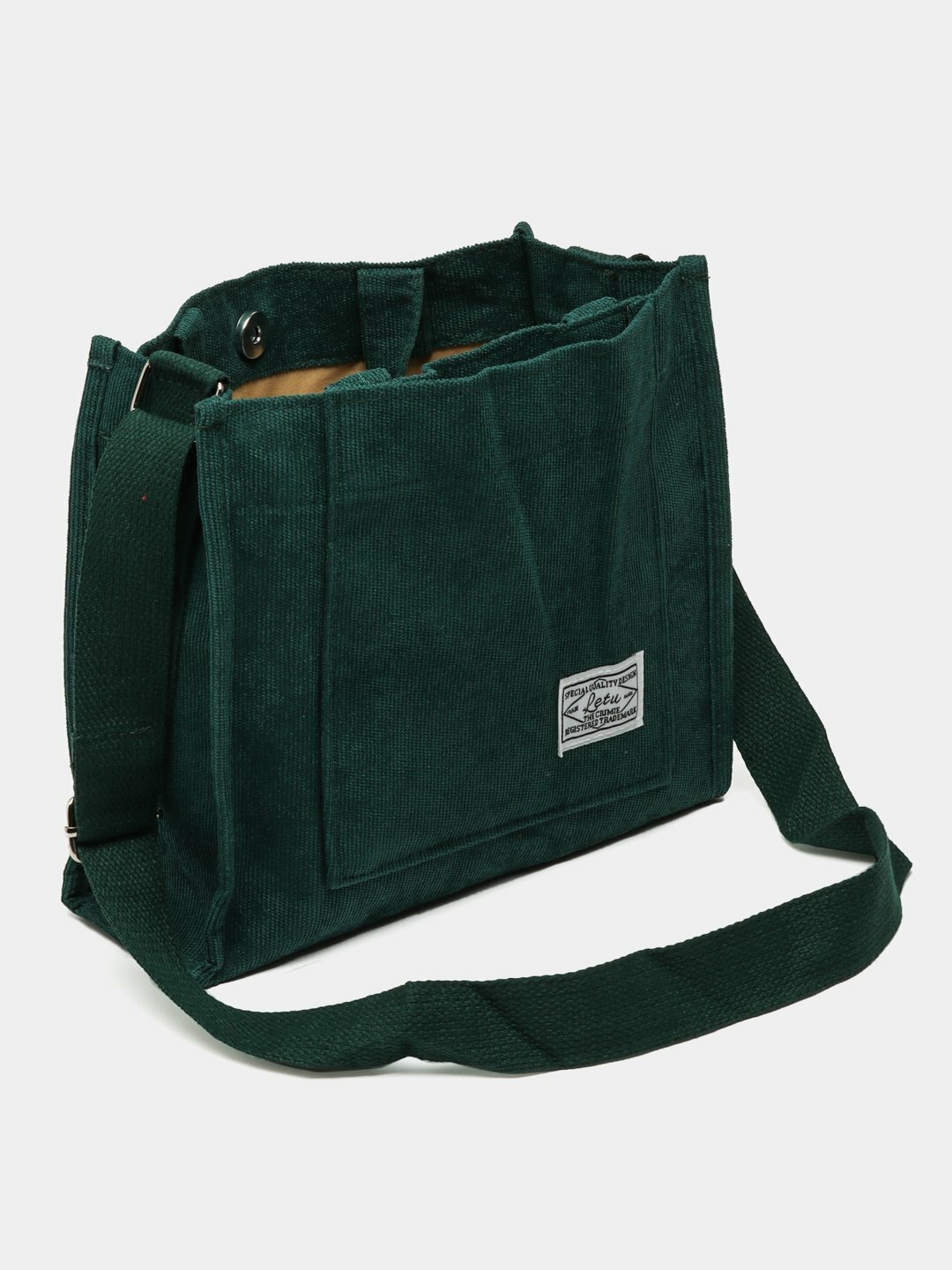 Сумка  Leiru Corduroy Bag, зеленый,
