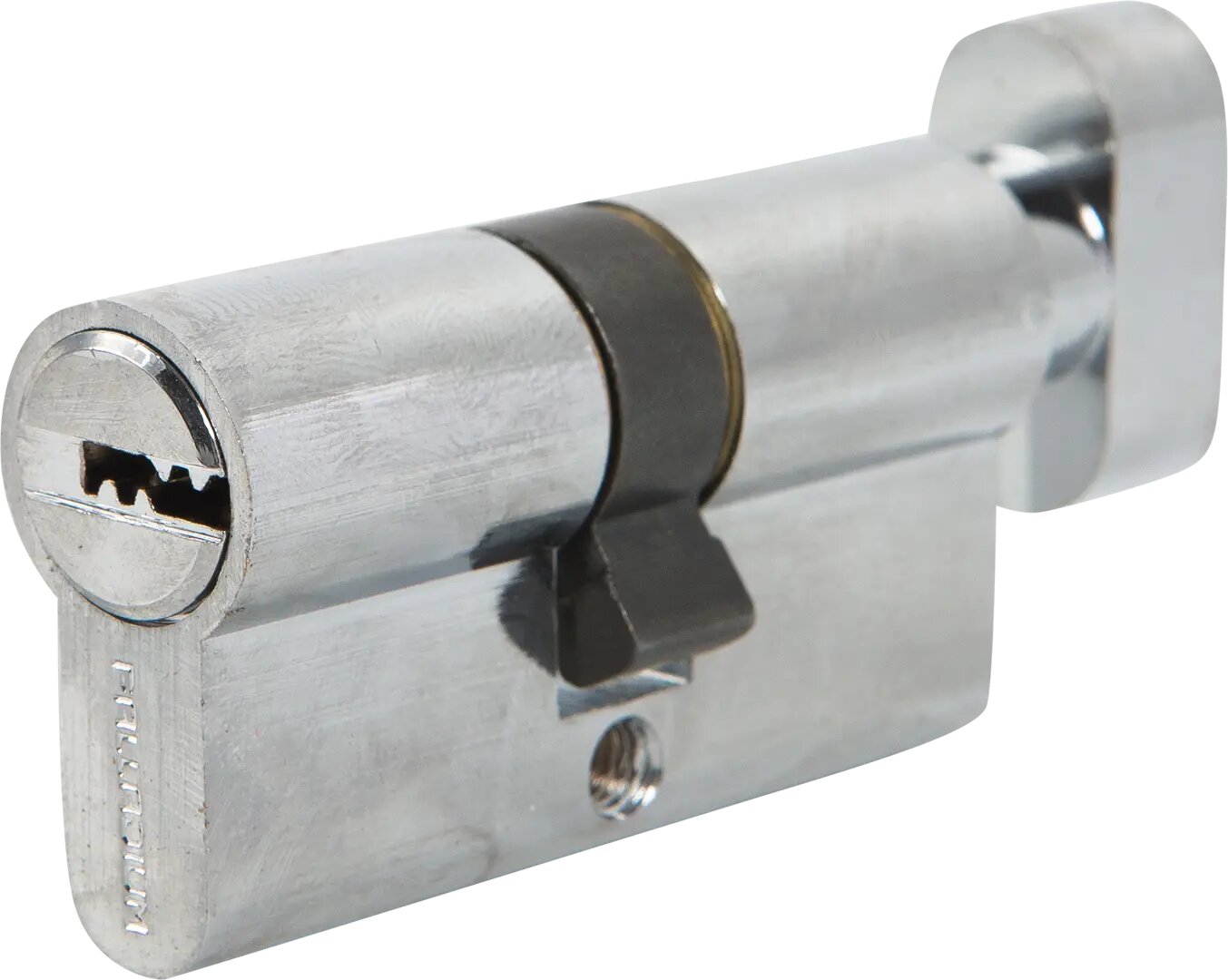 Цилиндр Palladium 60 30x30 мм ключ/вертушка цвет хром