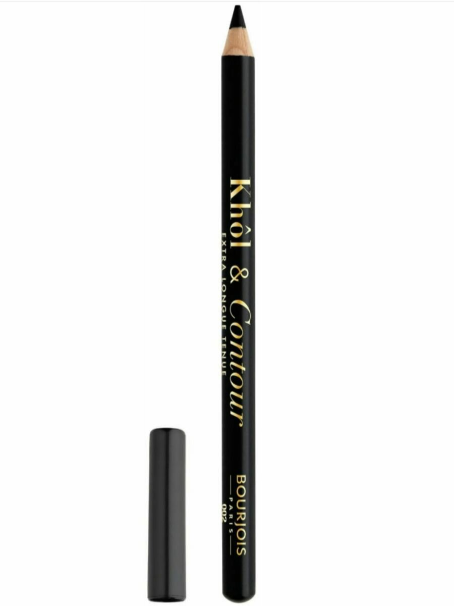 BOURJOIS Khol & Contour Карандаш для глаз 002 Ультрачерный 1,2 г (391211)