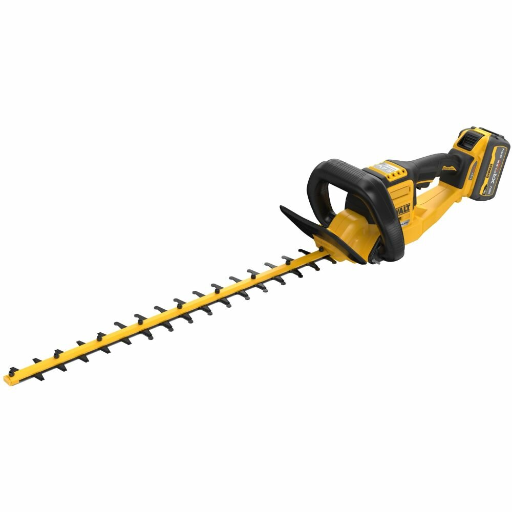 Аккумуляторный кусторез DEWALT DCMHT573X1, 54 В, 65 см, 3400 ход/мин, с АКБ 3 Ач и ЗУ (DCMHT573X1-QW)