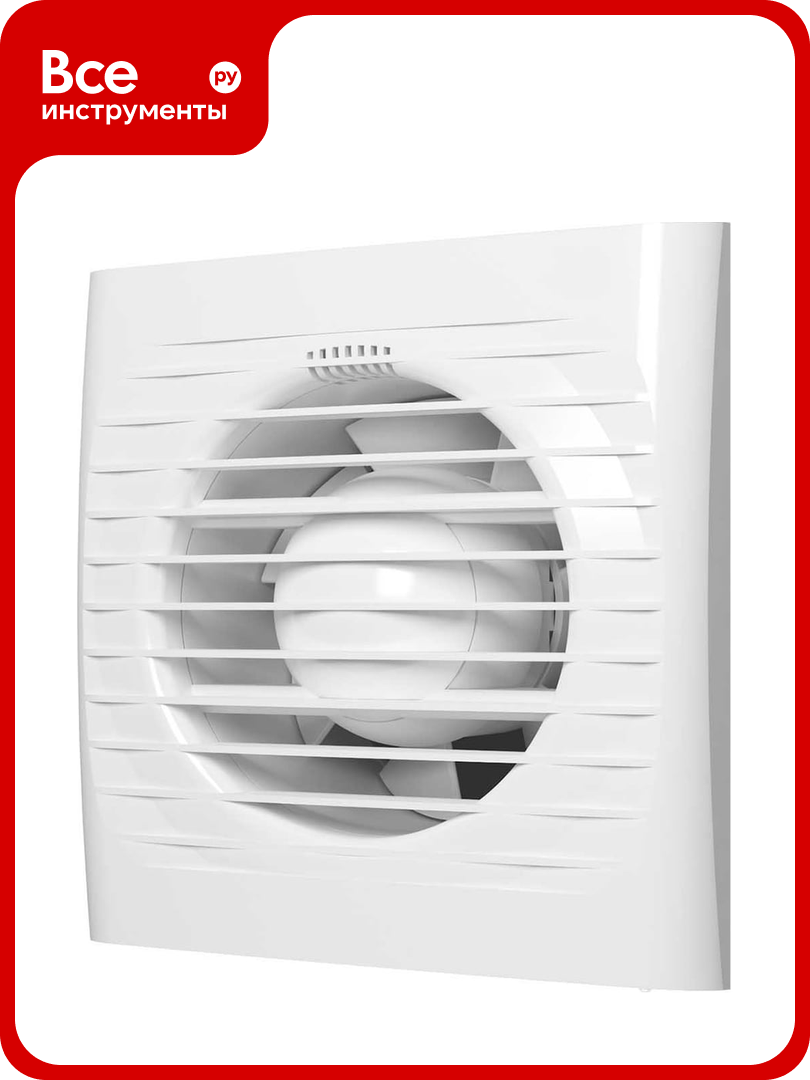 Осевой вентилятор AURAMAX SB D125 полипропилен OPTIMA 5 88-002