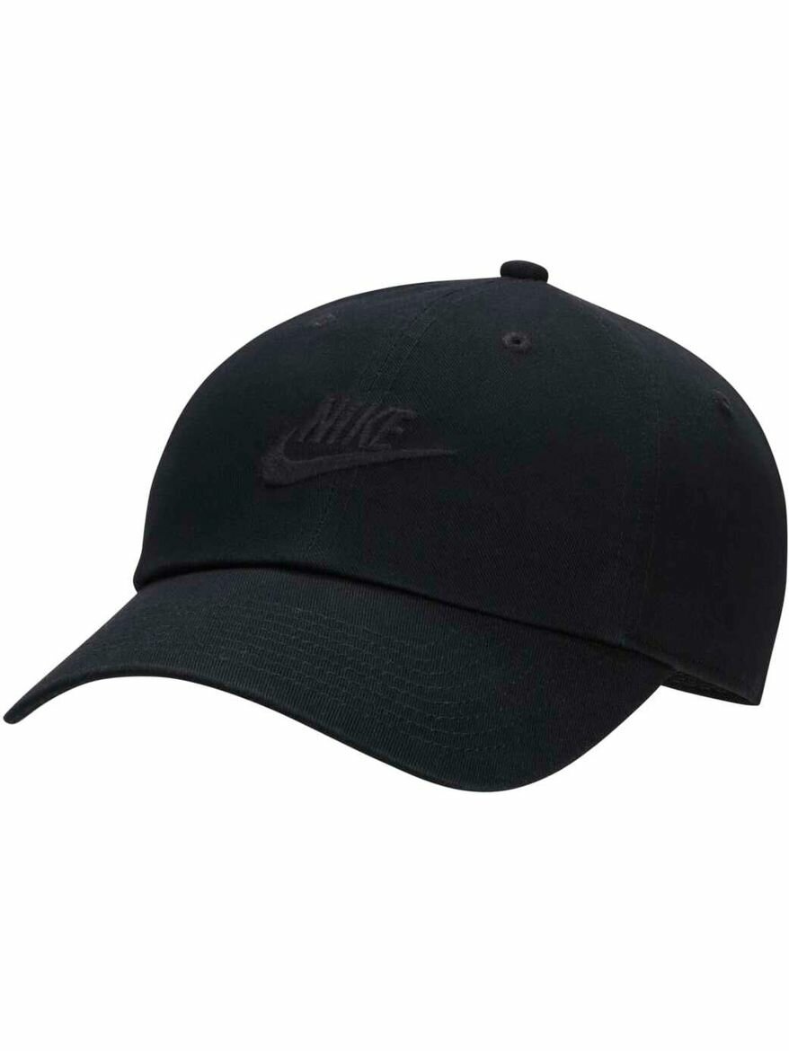 Бейсболка NIKE CLUB UNSTRUCTURED FUTURA WASH CAP для мужчин, размер L/XL, черный