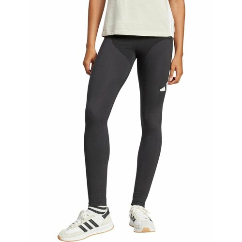 фото Брюки спортивные adidas essentials big logo cotton leggings, размер xl, черный