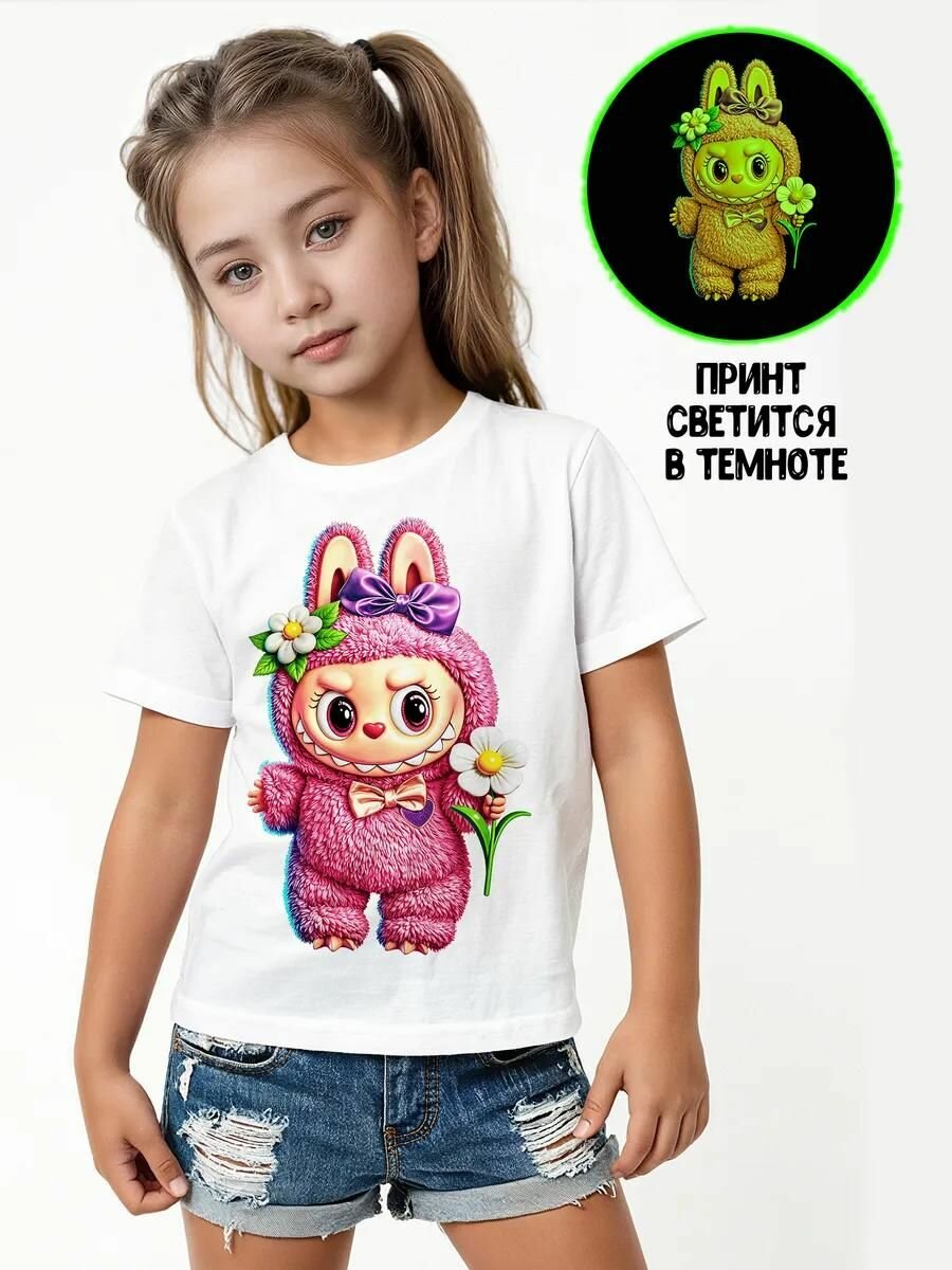 Футболка Romax Tex, размер 122-128, белый