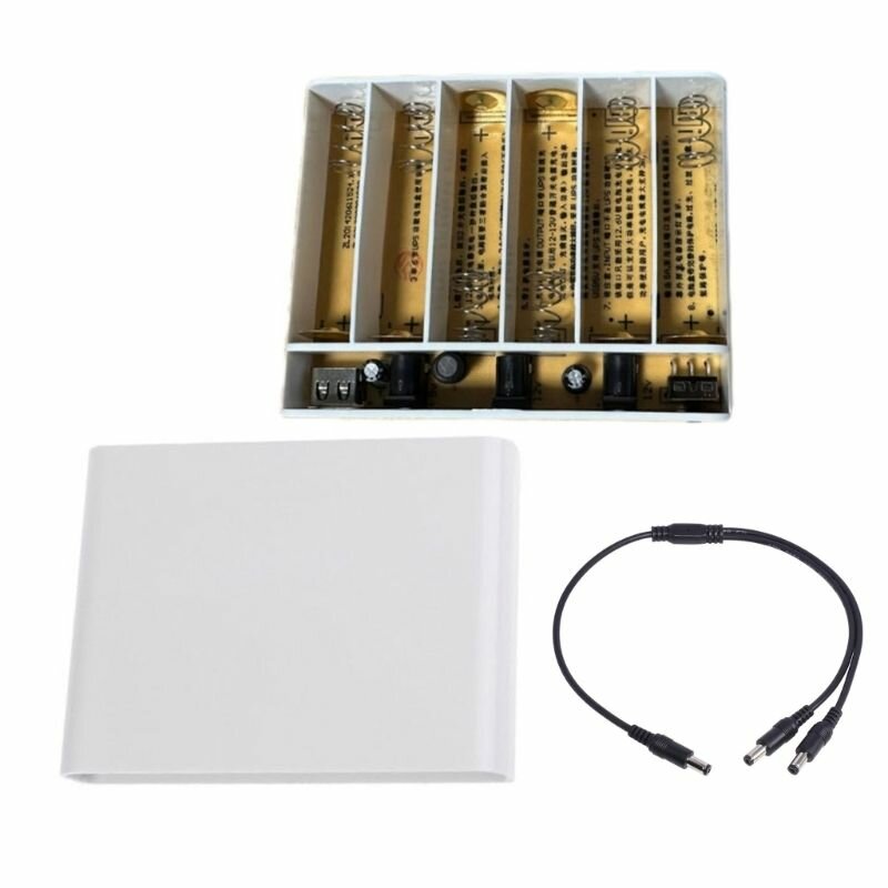 6x 18650 Батарея USB Блок Питания