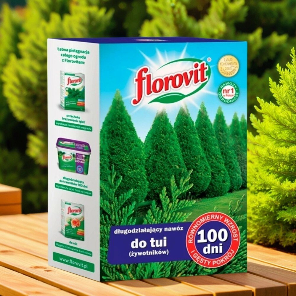 Florovit Флоровит Для туй длительного действия. 100 дней 1 кг