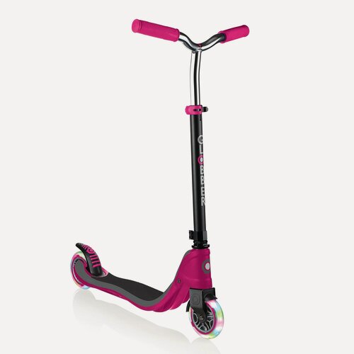 Изображение товара Детский самокат Globber FLOW 125 Lights, двухколесный, нескладной - Ruby