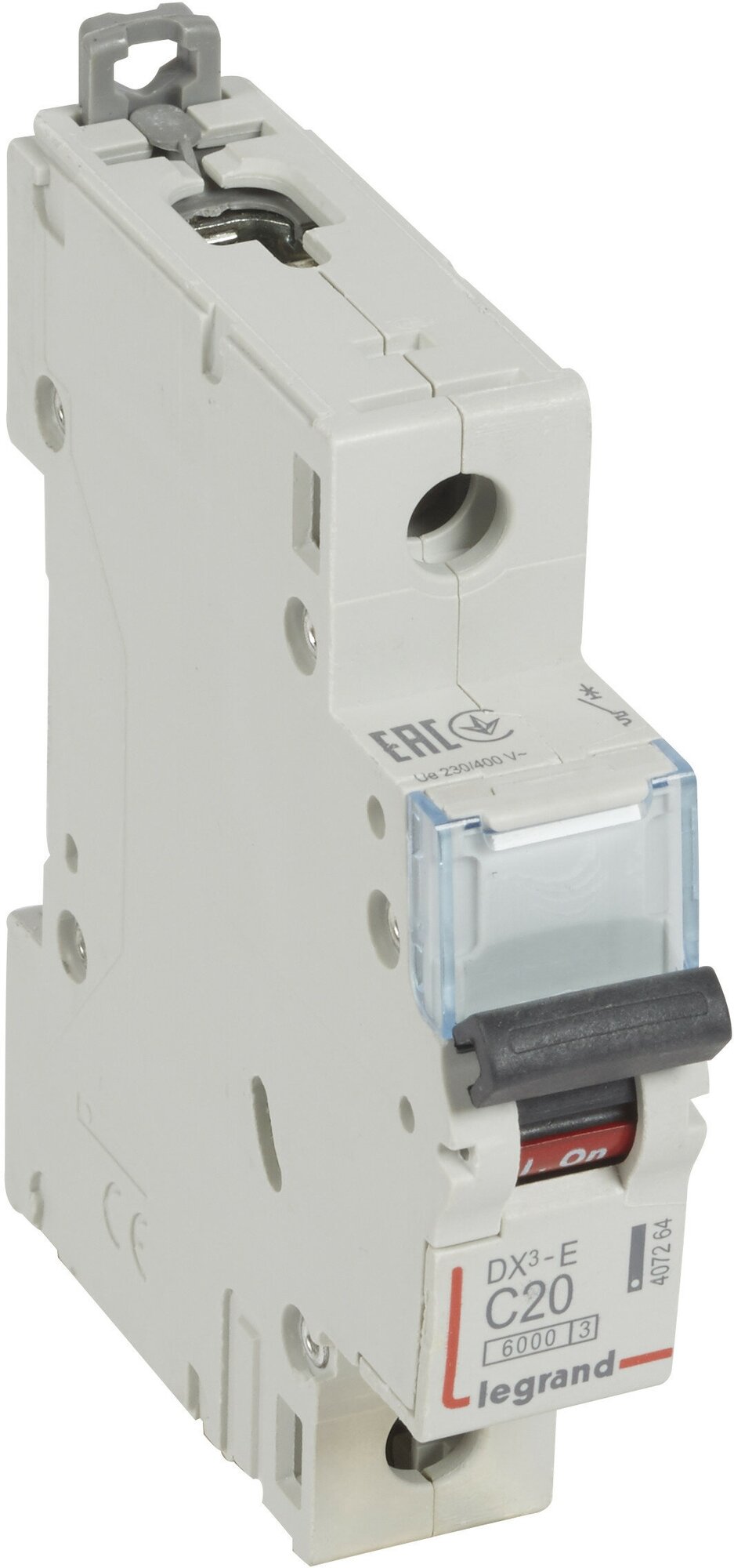 Автоматический выключатель Legrand DX3-E 1P 20А (С) 6kA 407264