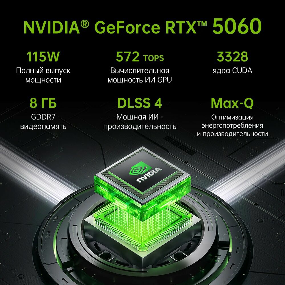 17.3" Игровой ноутбук Thunderobot 911X, Core i7-13620H, RTX 5060, 16ГБ/1ТБ, русская клавиатура, Win11, черный — фото 1