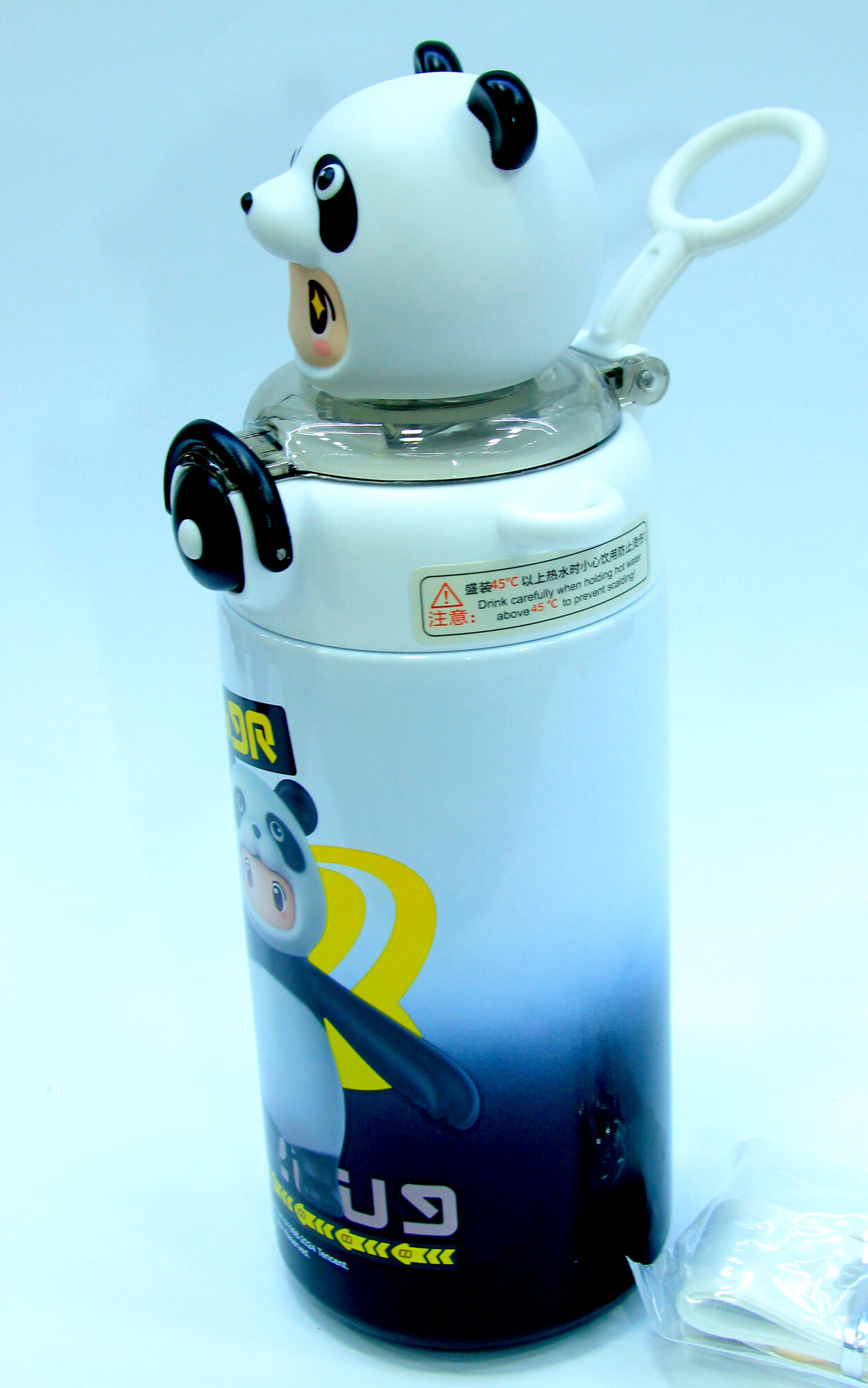 Детский термос 500 мл из нержавеющий стали с трубочкой высокая качество — фото 1