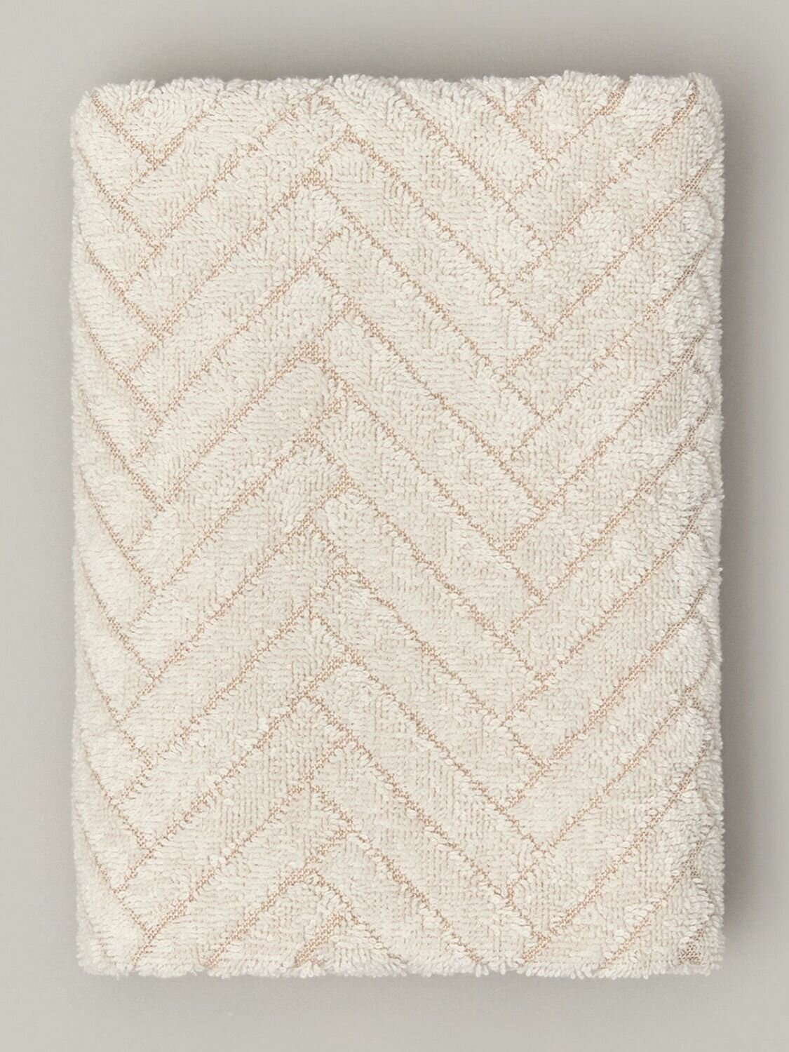 Cozy Home, Полотенце махровое "Casetta" 70х130, бежевый, Cozy Home