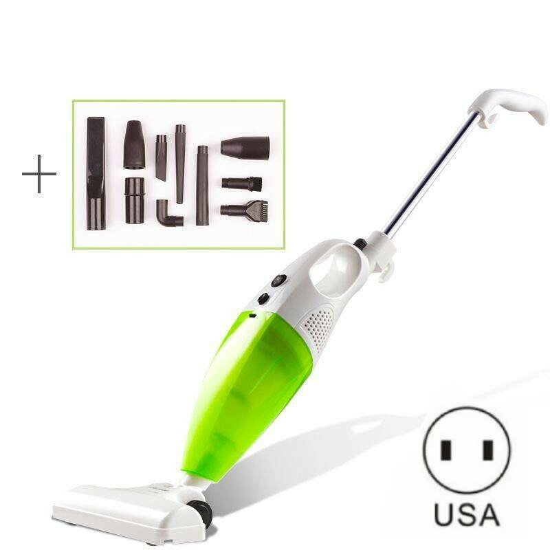 Компактный ручной пылесос-щетка с удлиненным шнуром для дома и офиса бренд США зеленый