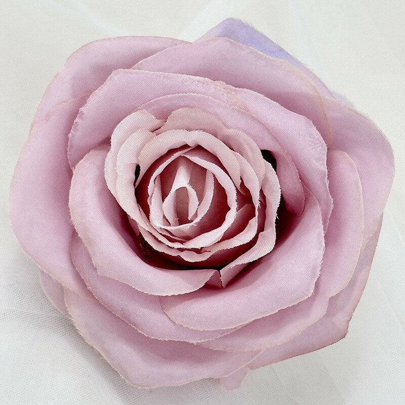 Rose synthetic flowers for wedding and home decor with multicolor silk fabric for photo shoots coffee