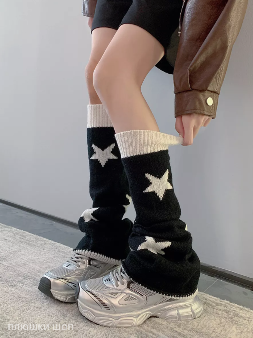 Гетры спортивные , размер S, черный — фото 1