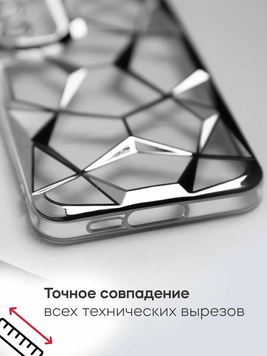 Чехол на Samsung А55 силикон противоударный; защита камеры; защита от царапин и пыли — фото 1