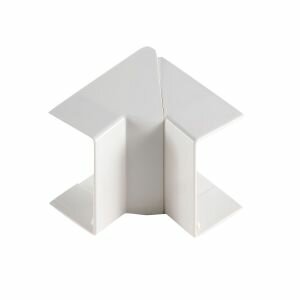 Угол внутренний изменяемый Ecoplast RI 60х40 76115  белый  пластик