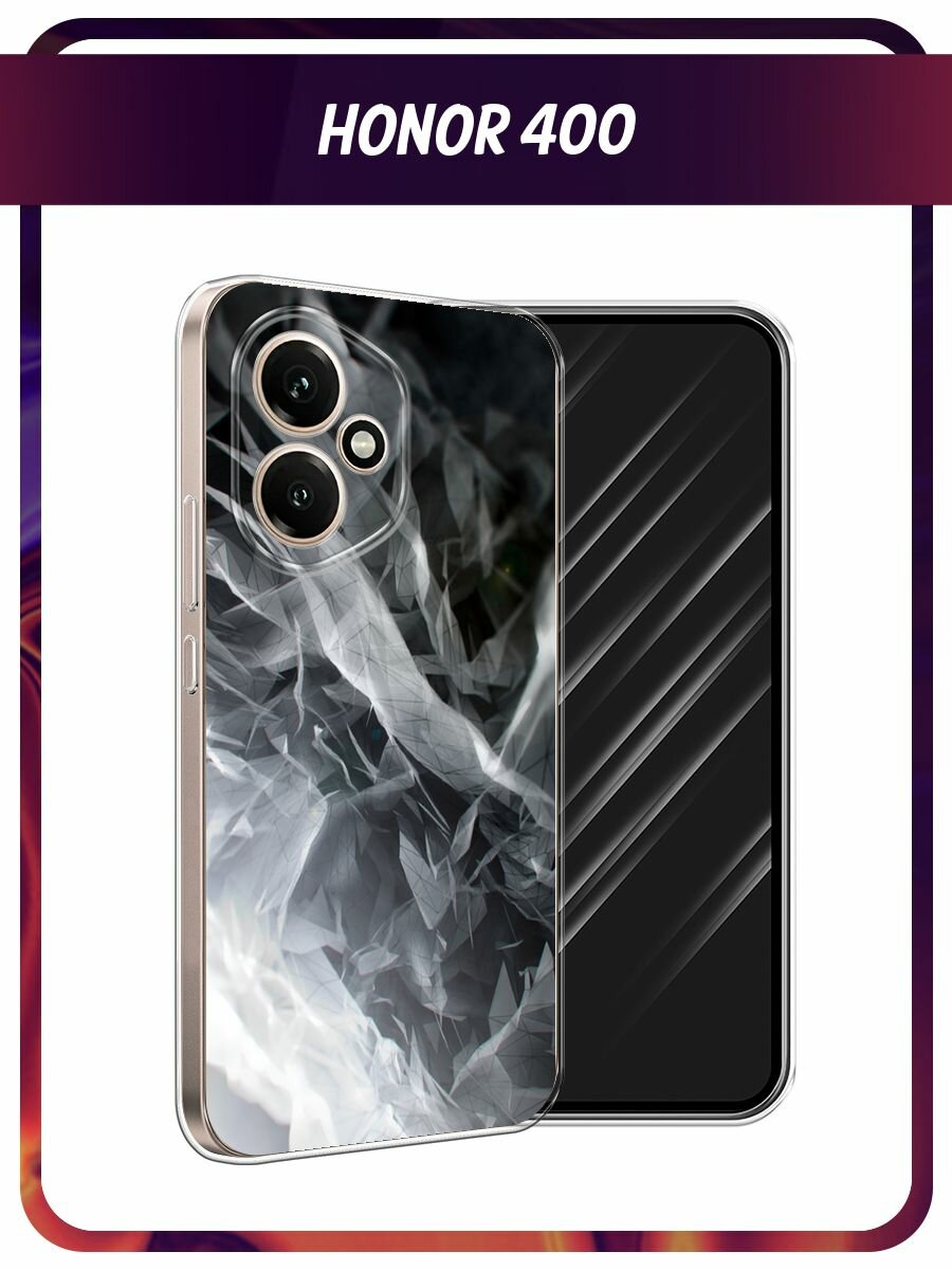 Силиконовый чехол на Honor 400 / Хонор 400 с принтом "Абстракция 9"
