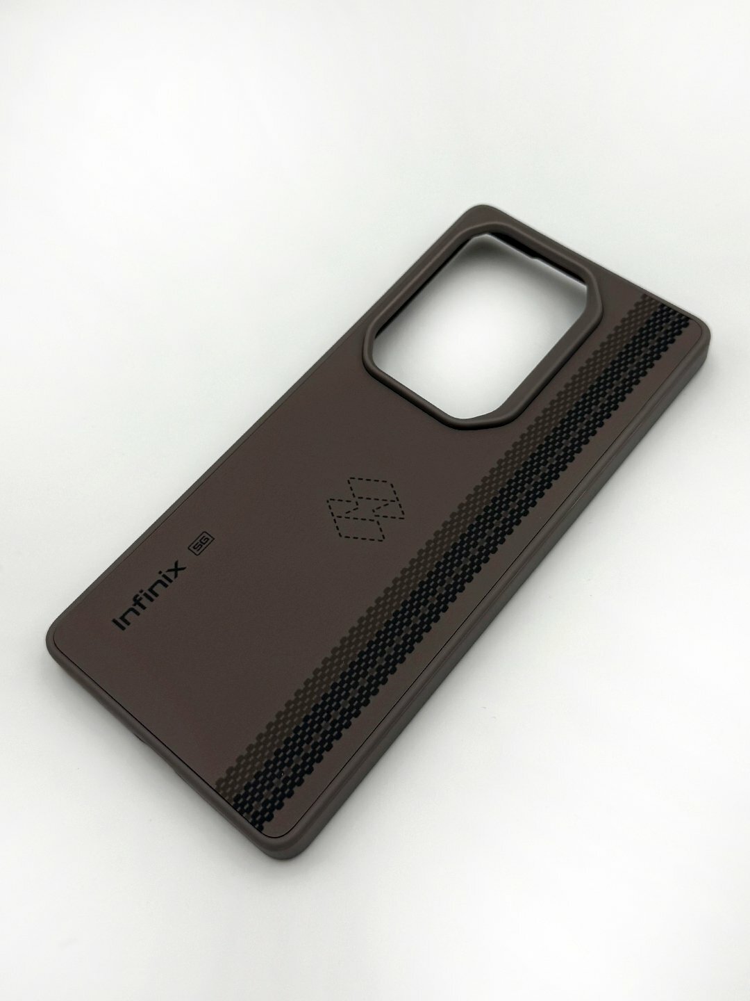 Чехол INFINIX противоударный, для Infinix Note 50 Pro, веганская кожа — фото 1
