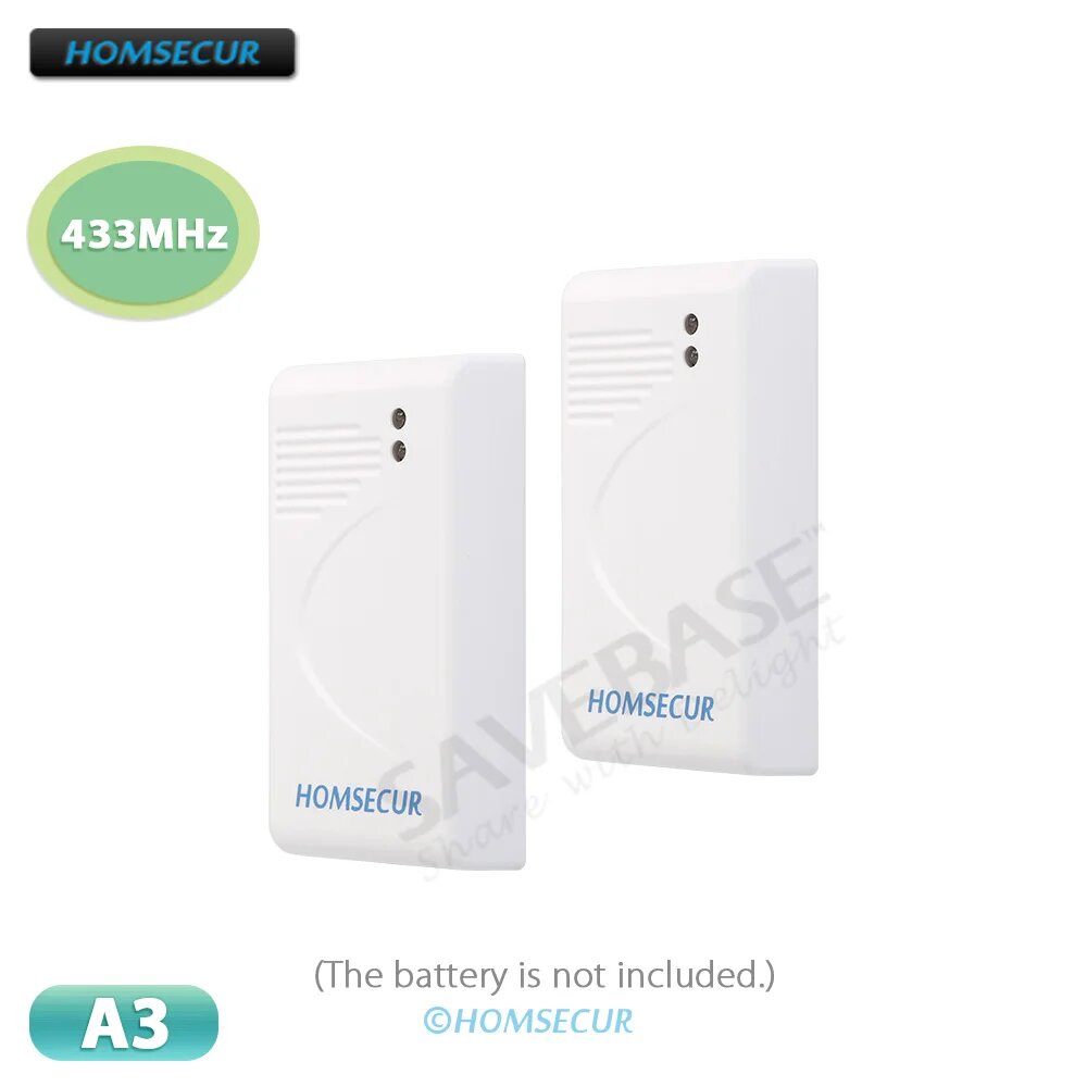 Беспроводные датчики разбития стекла HOMSECUR A3