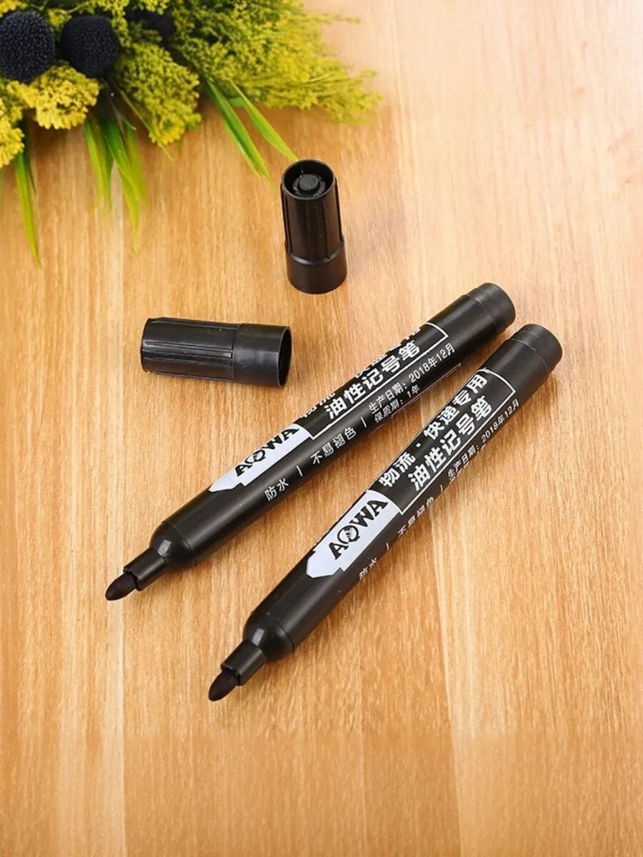 Маркер черный 1 шт — фото 1