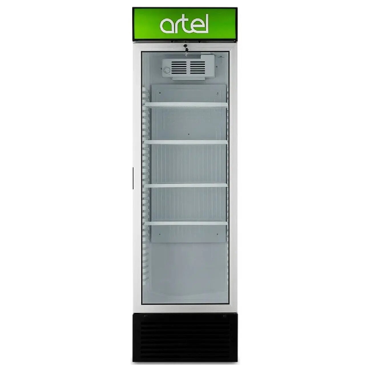 Витринный холодильник Artel HS 474SN, Cтрана производства: Узбекистан, Вес(кг): 75, Высота: 203 см