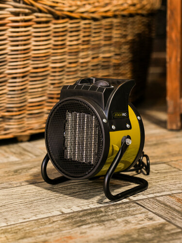 Изображение товара Тепловая пушка ZORGEPRO EH-2, керамическая, 2кВт, 220Вт, площадь обогрева 30м²