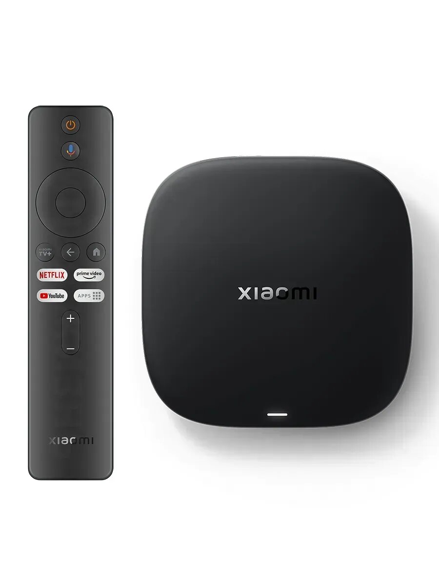 Приставка Xiaomi TV Box S 2nd Generation, голосовое управление, поддержка Google TV