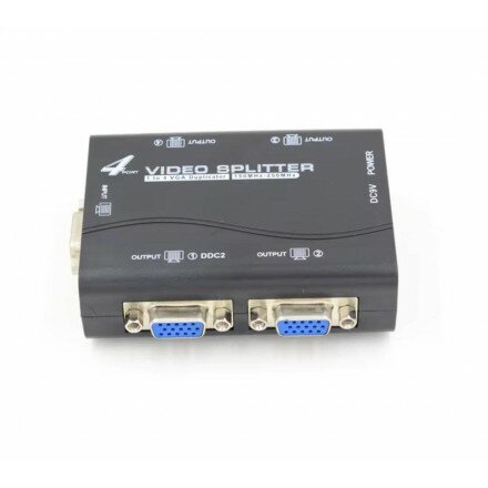 Активный разветвитель VGA сплиттер на 4 устройства KS-is KS-942