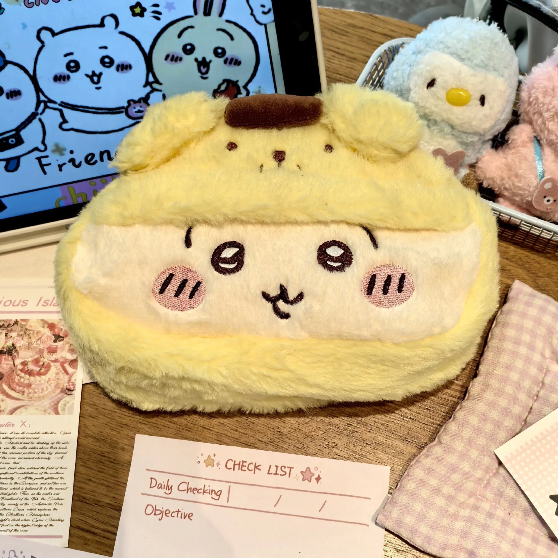 Плюшевый пенал TAKARA TOMY Усаги Хачиваре A