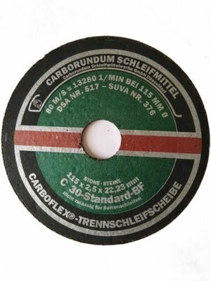 Круг отрезной по камню Abraflexф115х22х2.5 мм