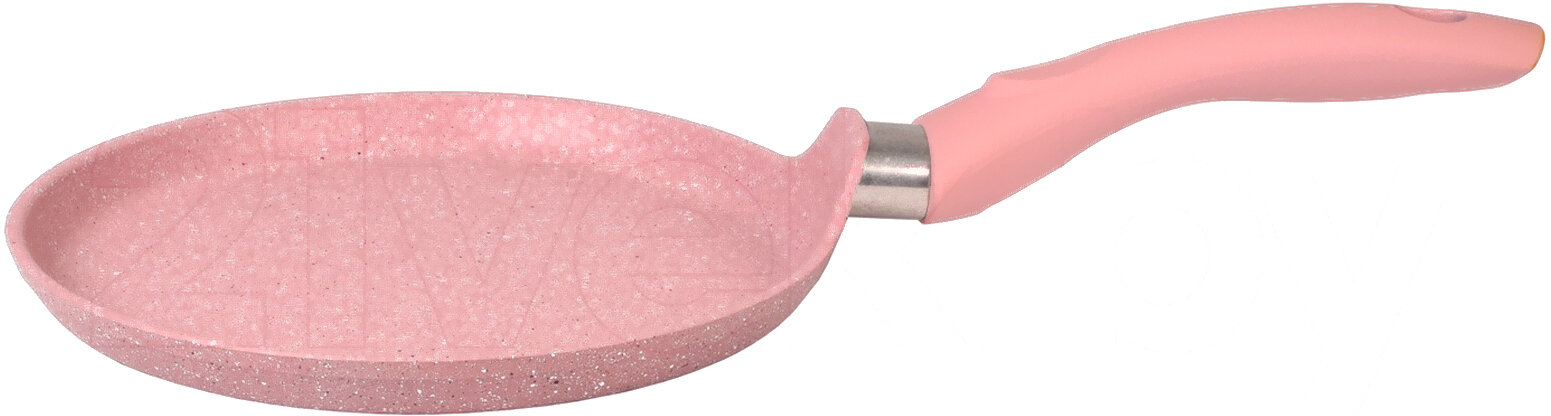 Сковорода сб240tsr а/пр литая блинная 24см Trendy style rose