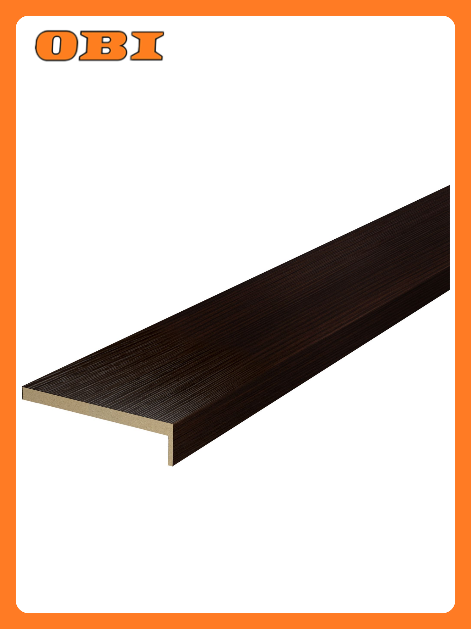 Наличник экошпон 7х25х220 см венге