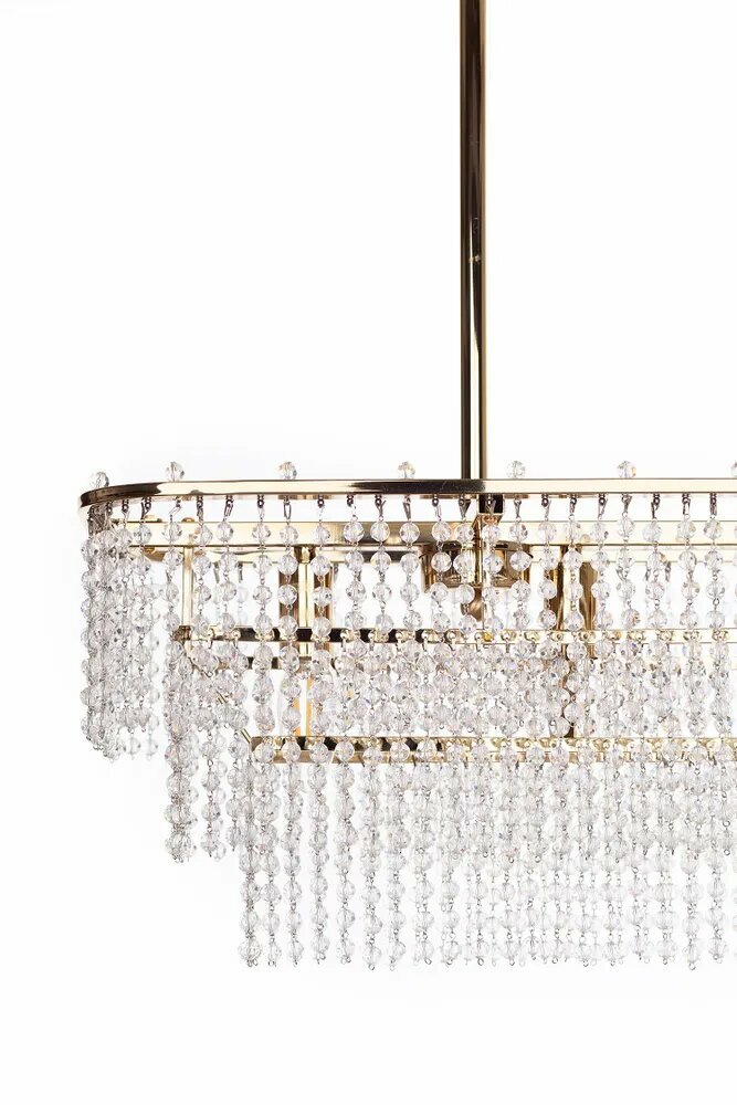 Люстра Mak-interior Celestia L1000, E14, 6 лампочек, современная, золотая — фото 1