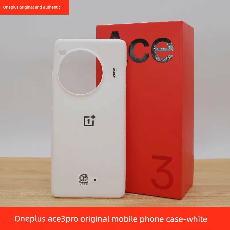 Чехол для телефона OnePlus Ace 3 Pro из ТПУ с полным покрытием, белый цвет, без магнитной функции для защиты смартфона