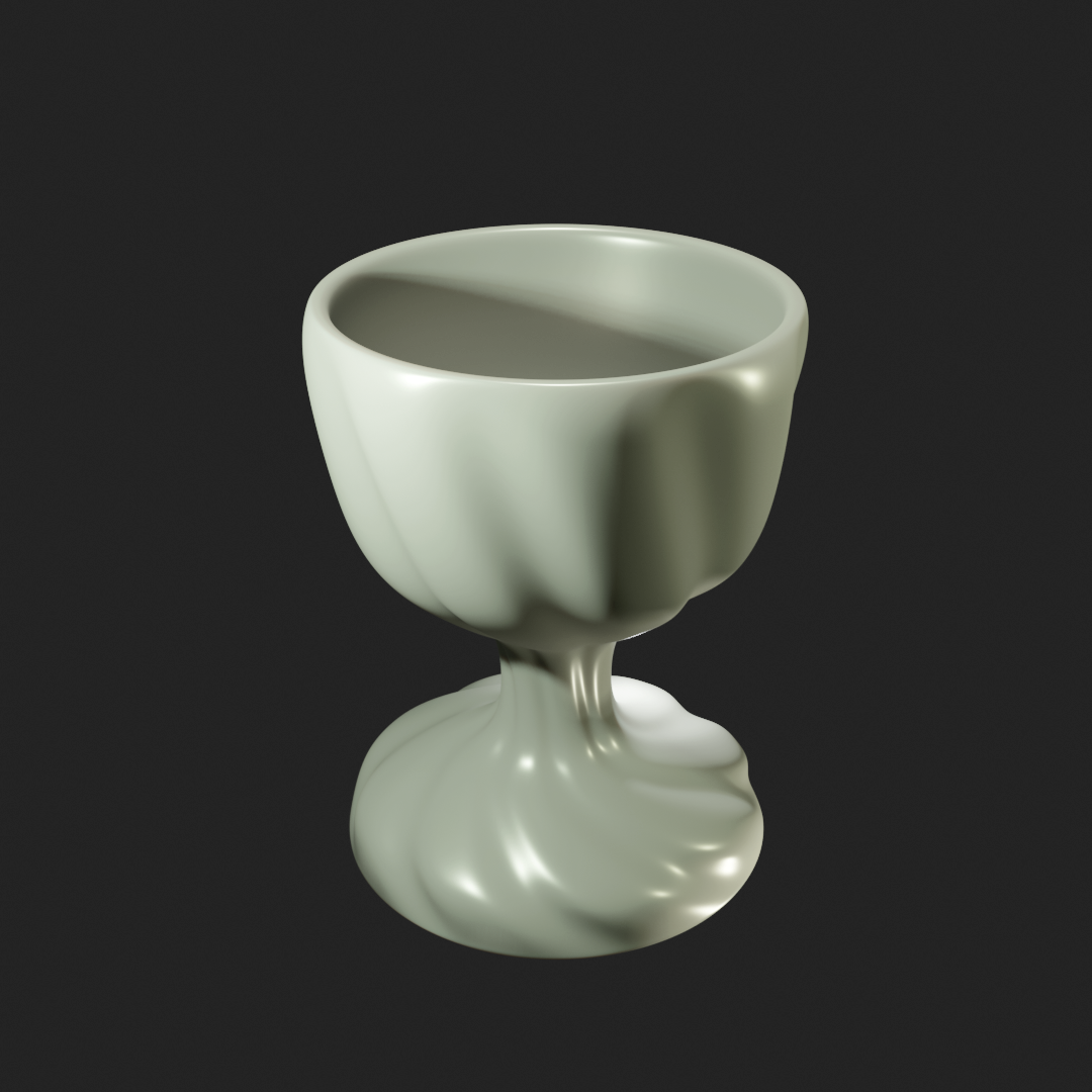 Ваза декоративная дизайнерская, 3D-печать, 3DOPRU арт. VASE-CC-163039c9650d