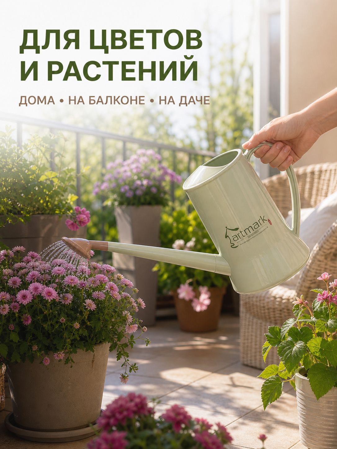 Лейка 2 л 1 шт