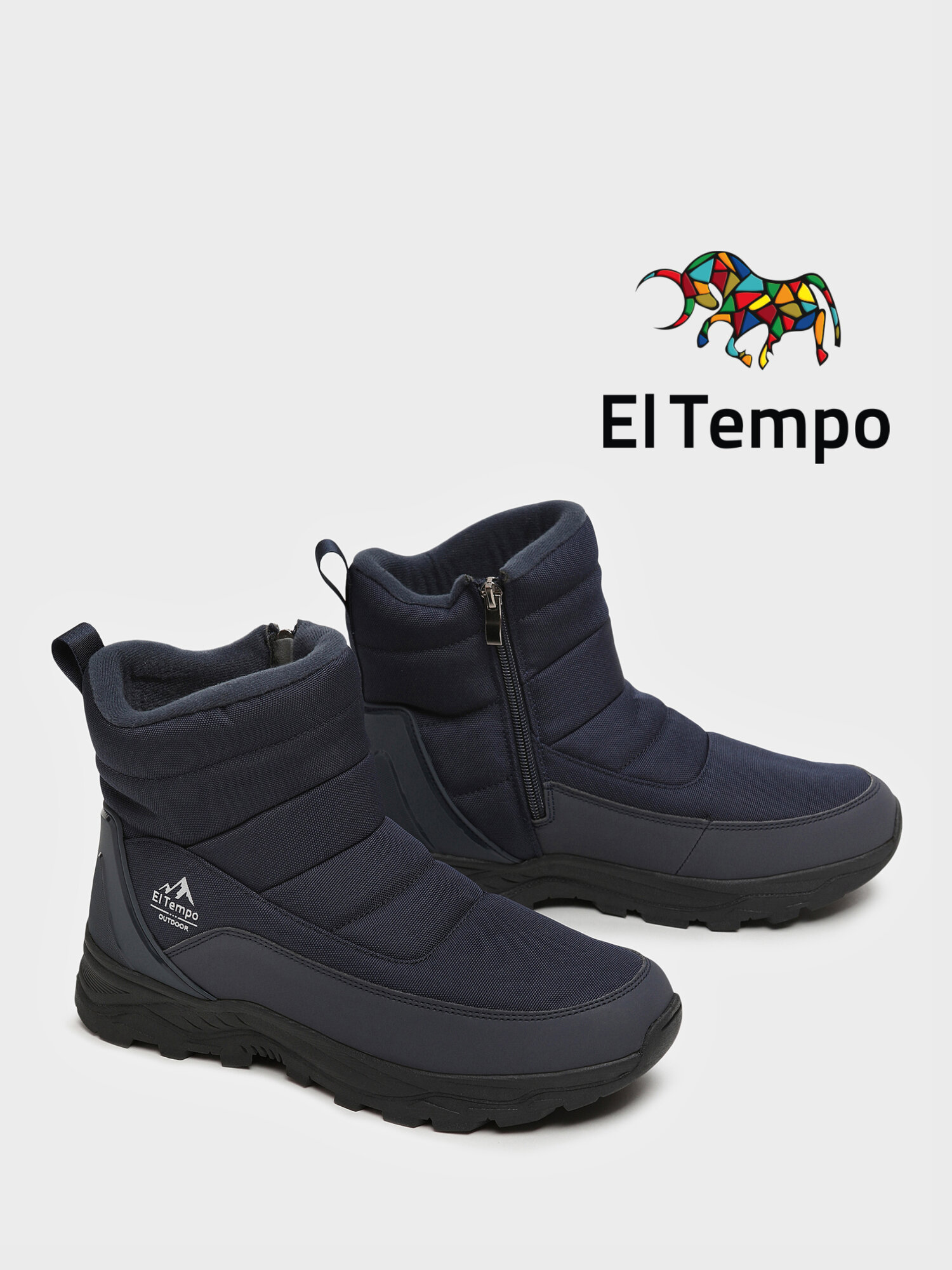 Сапоги El Tempo полнота 6 (RU)/ на среднюю стопу размер 40 синий