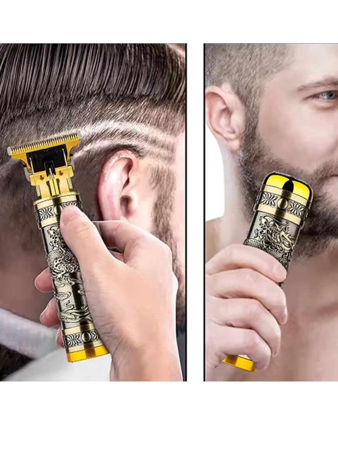 Профессиональный триммер B-MAX BM-440 3-в-1, металлический корпус, Type-C зарядка