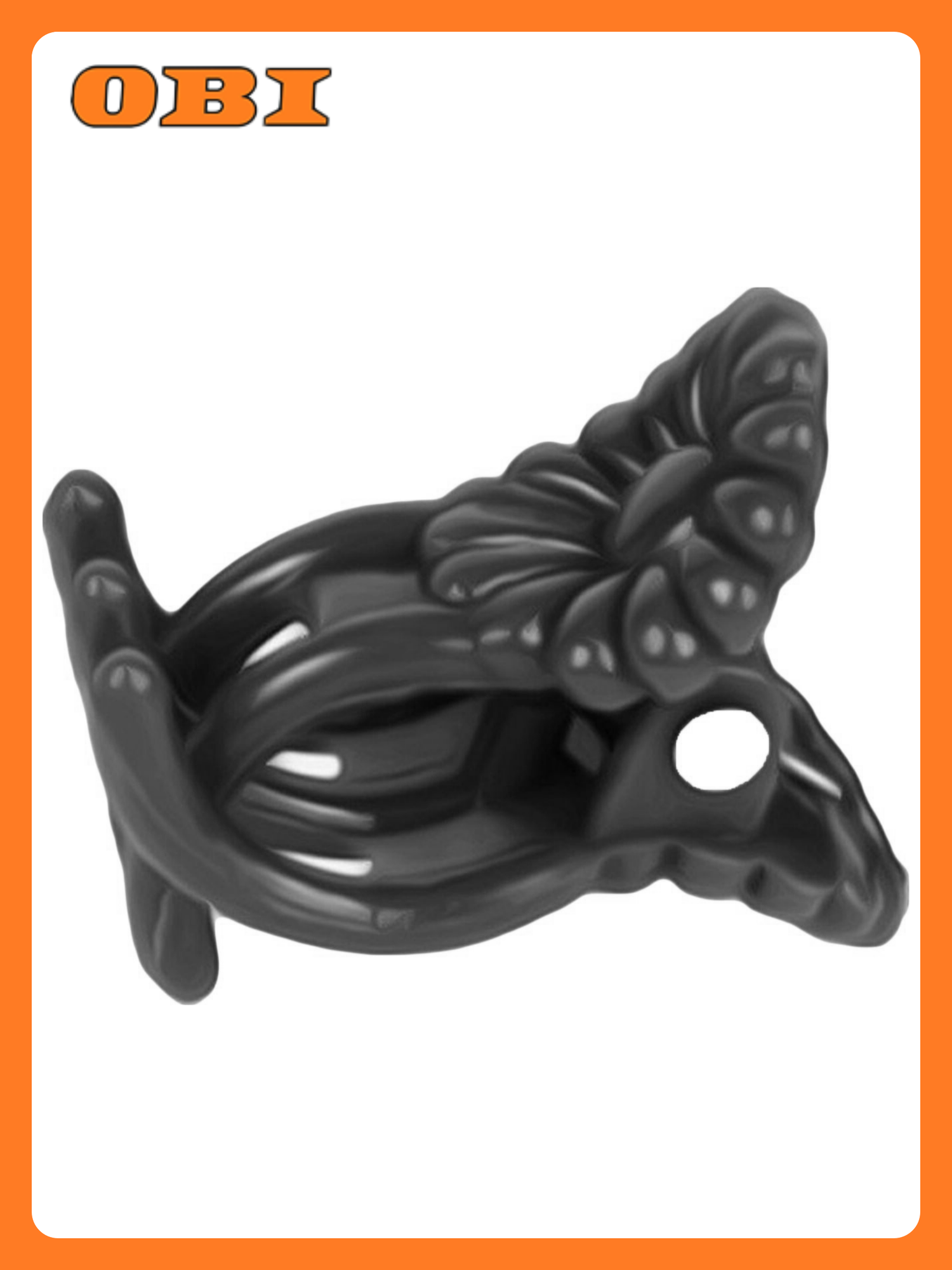 Клипса GARDEN SHOW 8х15х1.5 см для комнатных растений 12 шт черная