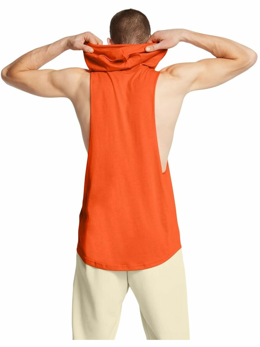 Худи спортивное Under Armour UA PJT RCK SL HD PAYOFF, размер XS, , оранжевый — фото 1