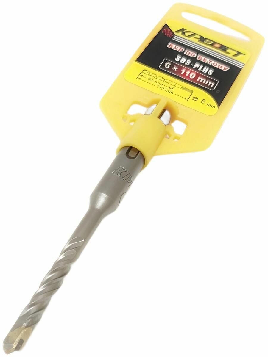 Бур SDS PLUS 6 х110 Креост — фото 1