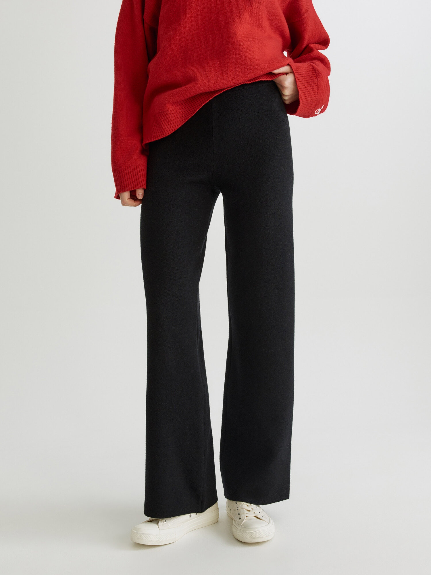 Брюки Sela, размер 48, черный — фото 1