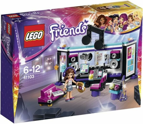 Lego 41103 Friends Поп звезда: студия звукозаписи