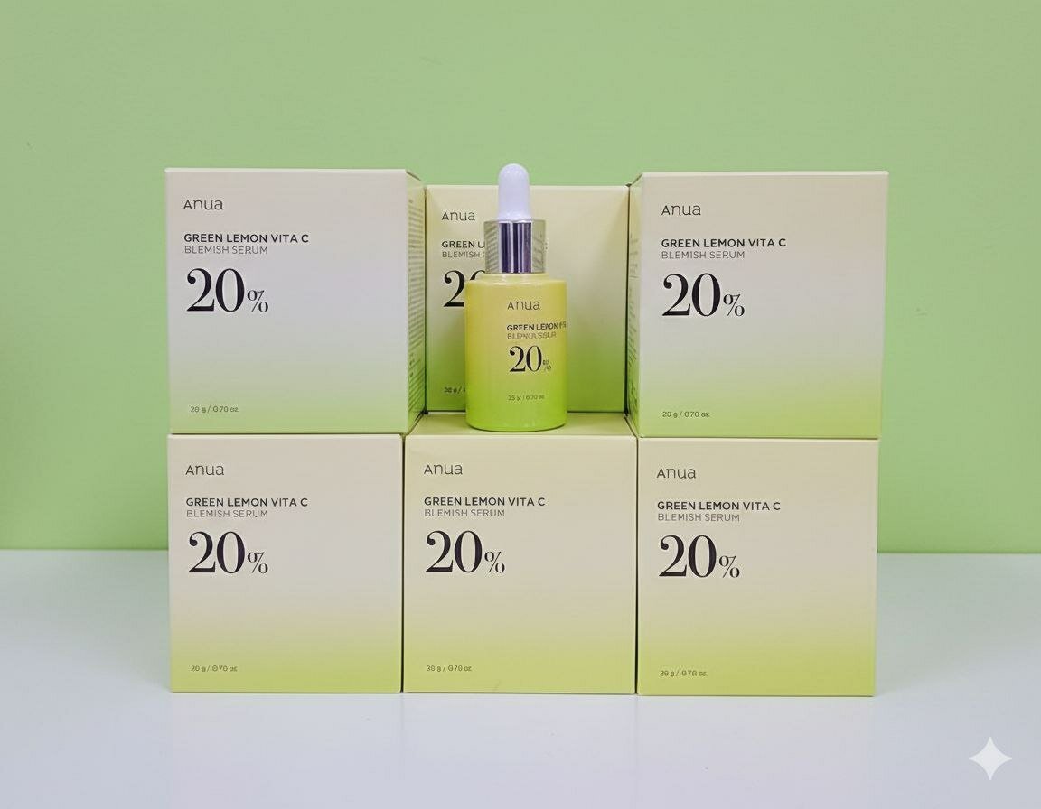 Anua Green Lemon Vita C Blemish Serum 20% — это эффективная сыворотка с высоким содержанием витамина C — фото 1