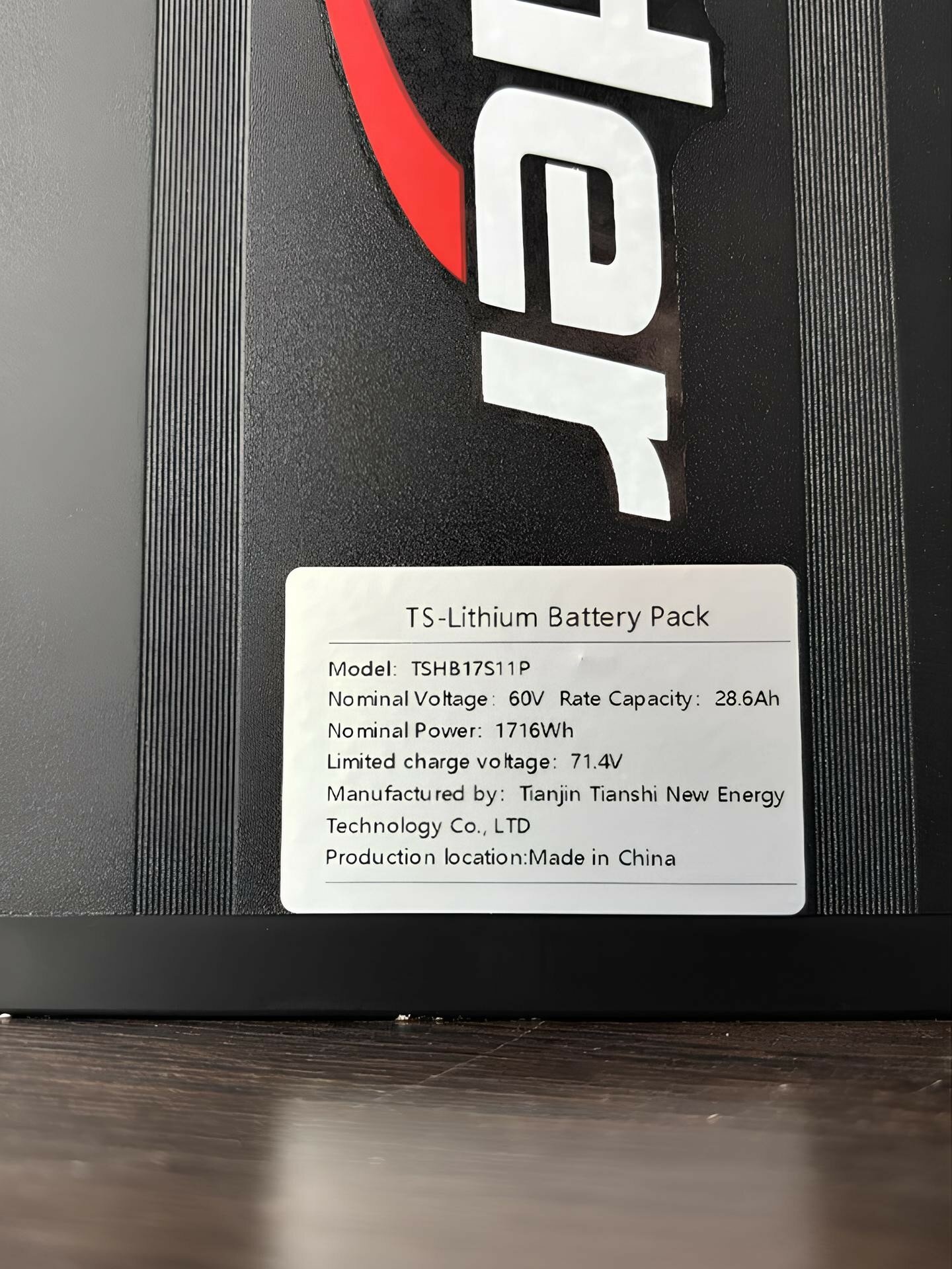 Аккумулятор DashRaider 60V/28.6Ah - сердце вашей свободы на дороге — фото 1